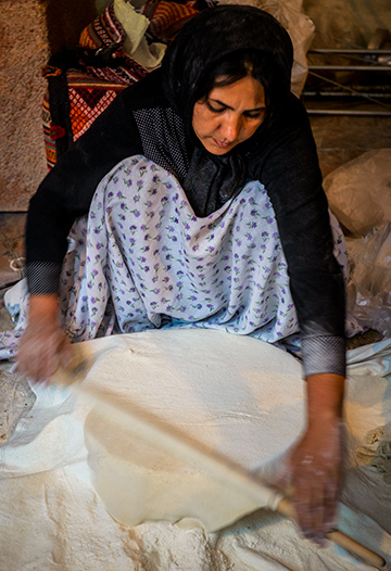 Baking traditional bread