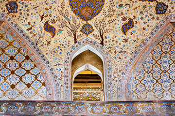 Roof of Ali Qapu Palace